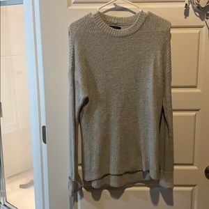 Gray sweater